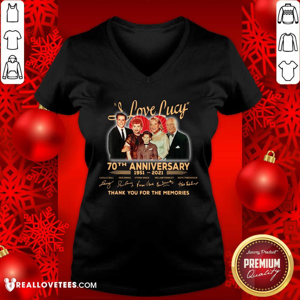 I Love Lucy 70th Anniversary Signature Shirt - Image 3