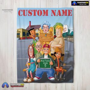 Official Recess Cartoon Miss Finster Grade 5 Blanket Fleece Customized Blanket
