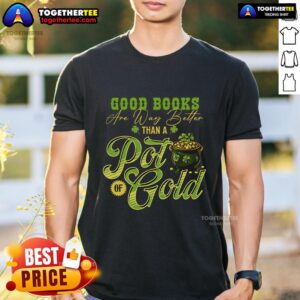 Top St Patrick's Day For Published Author Book Writer Publisher T-Shirt