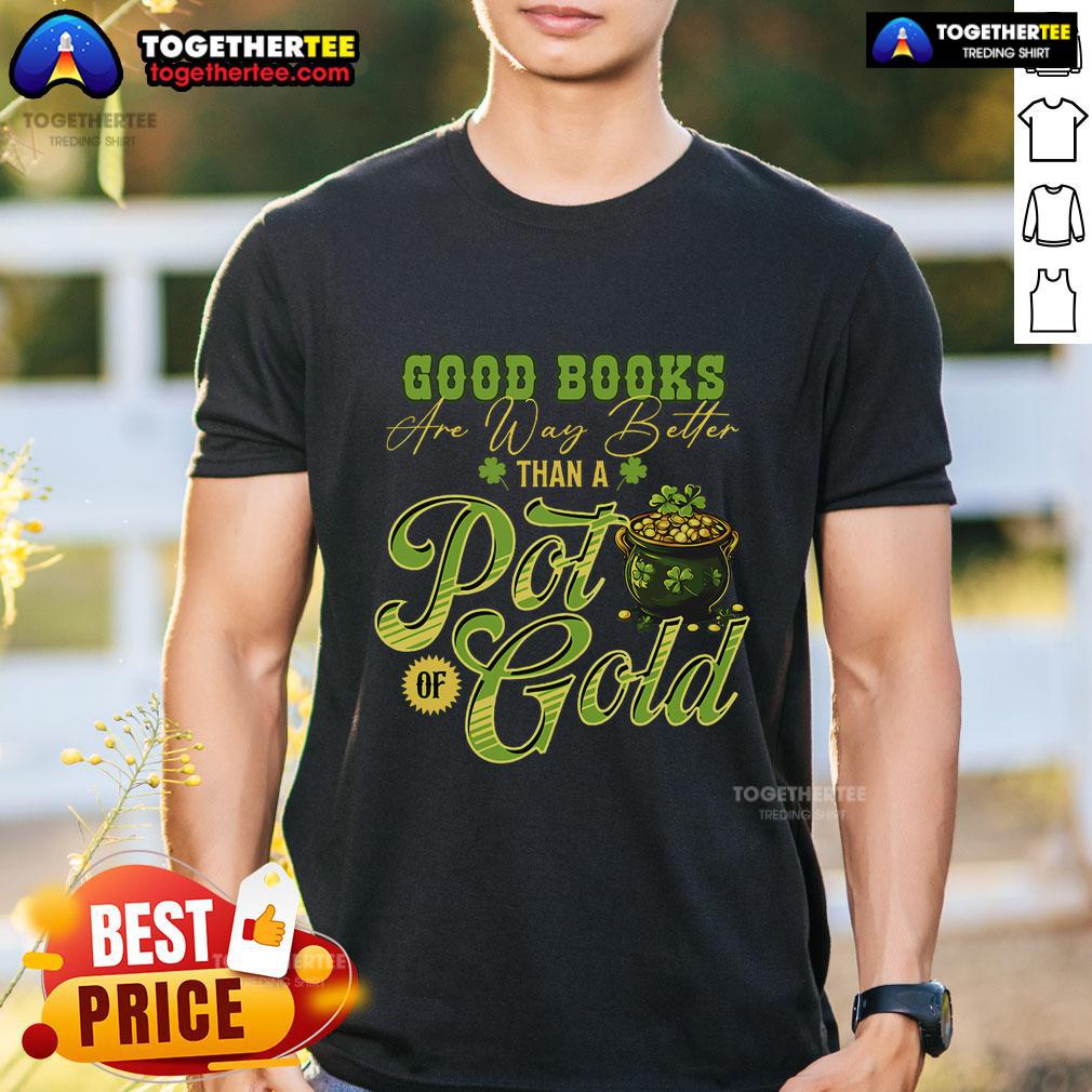 Top St Patrick's Day For Published Author Book Writer Publisher T-Shirt