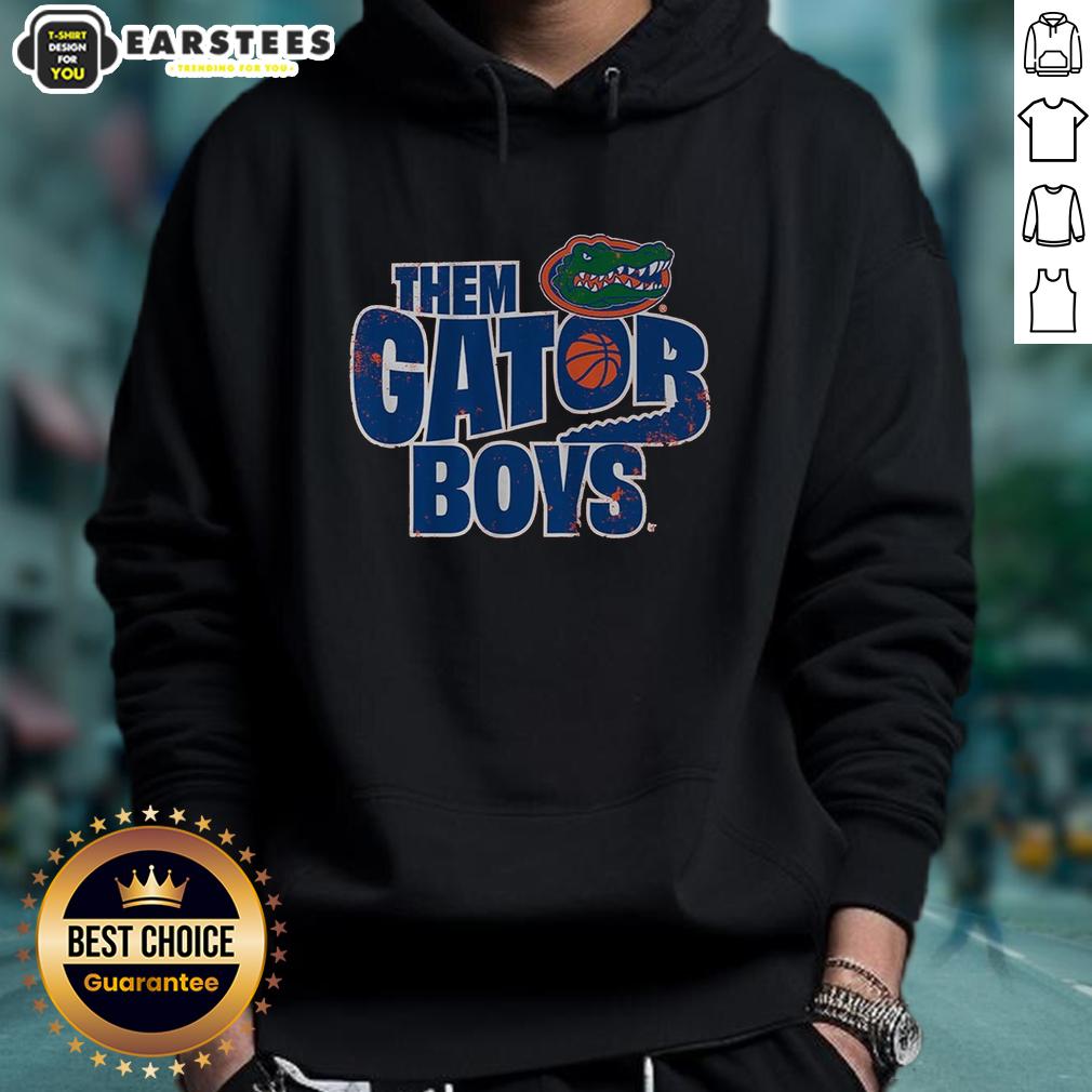 Awesome Florida Basketball Them Gator Boys T-Shirt - Image 2