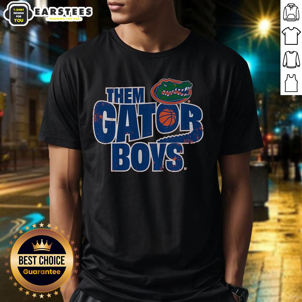 Awesome Florida Basketball Them Gator Boys T-Shirt