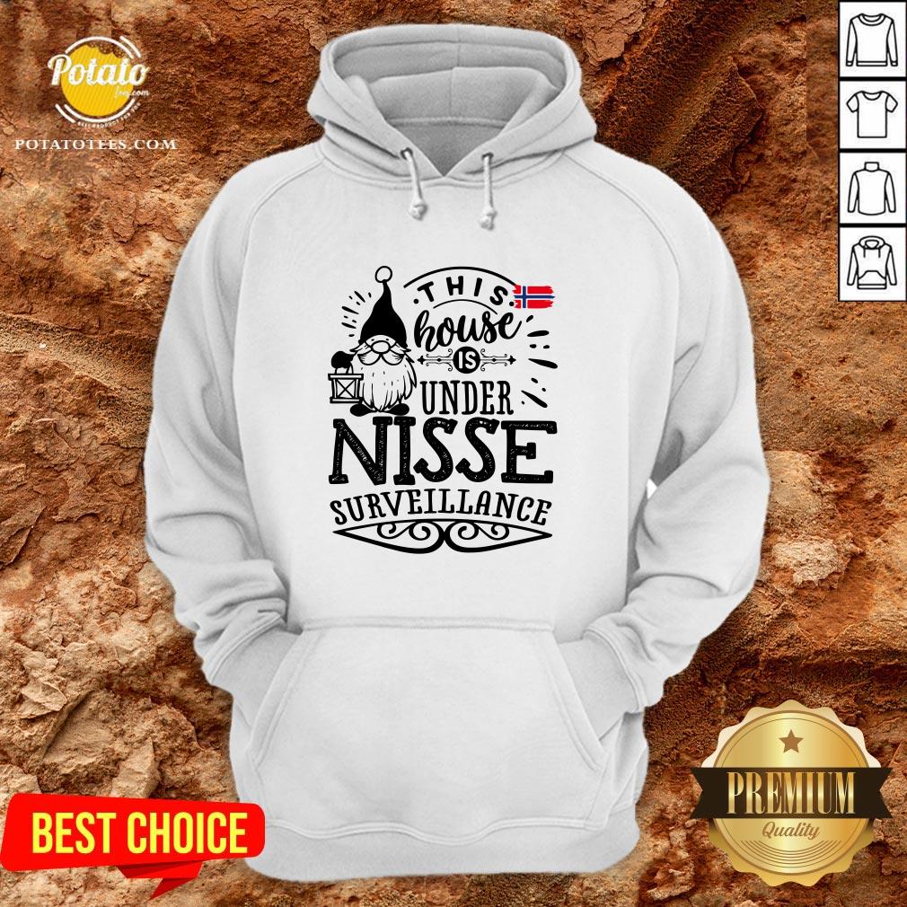 Cute This House Is Under Nisse Surveillance Shirt - Image 5