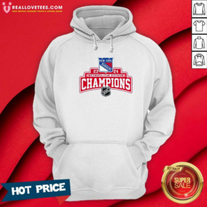 Alternative view of New York Rangers 23-24 Metropolitan Division Champions T-shirt