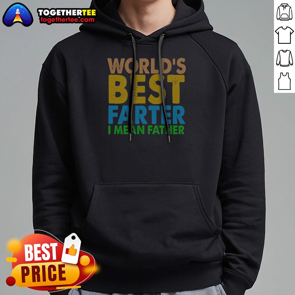 Official Nice World'S Best Farter I Mean Father Shirt - Image 3