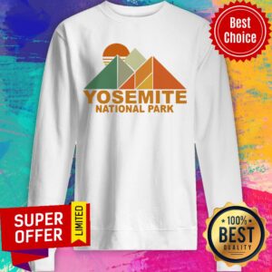 Alternative view of Official Pyramid Yosemite National Park Shirt