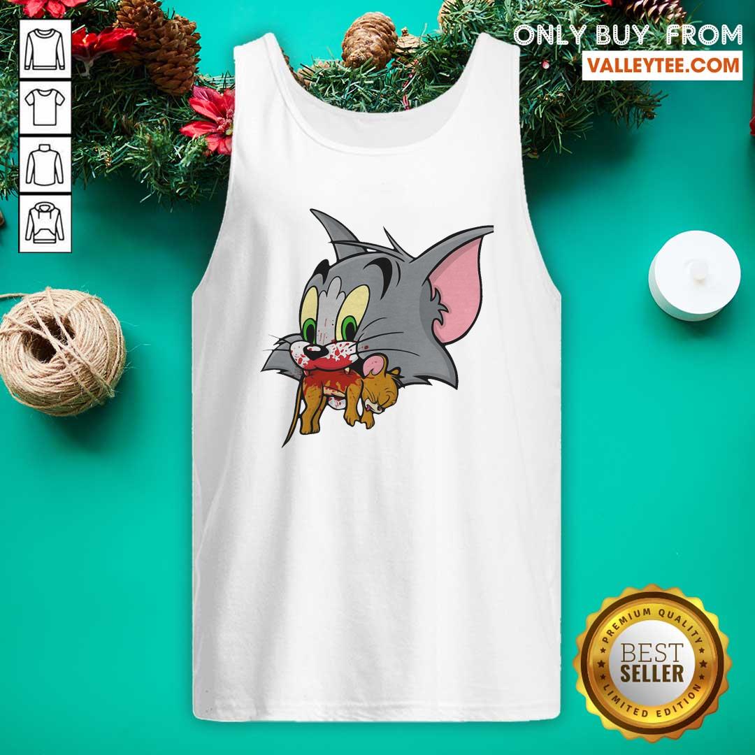 Premium Tom Finally Catches Jerry Shirt - Image 5
