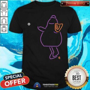 Hot Francisco Alvarez Purple Neon Mascot Throw T-Shirt