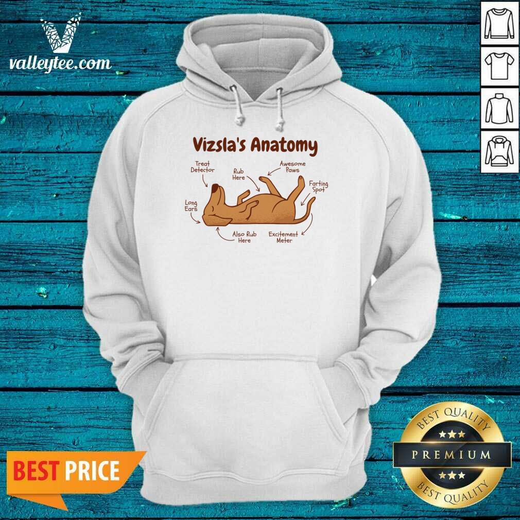 Vizsla's Anatomy Dog Lover Shirt - Image 2