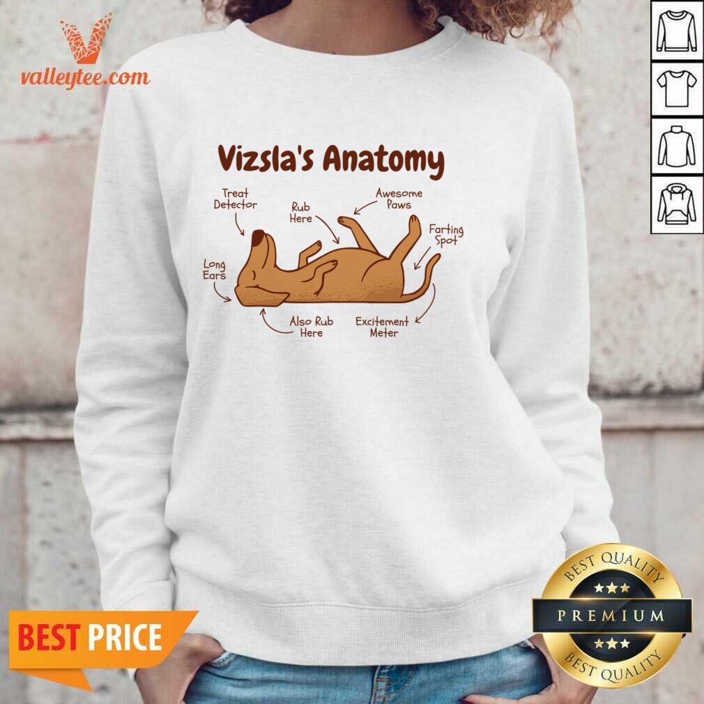 Vizsla's Anatomy Dog Lover Shirt - Image 5
