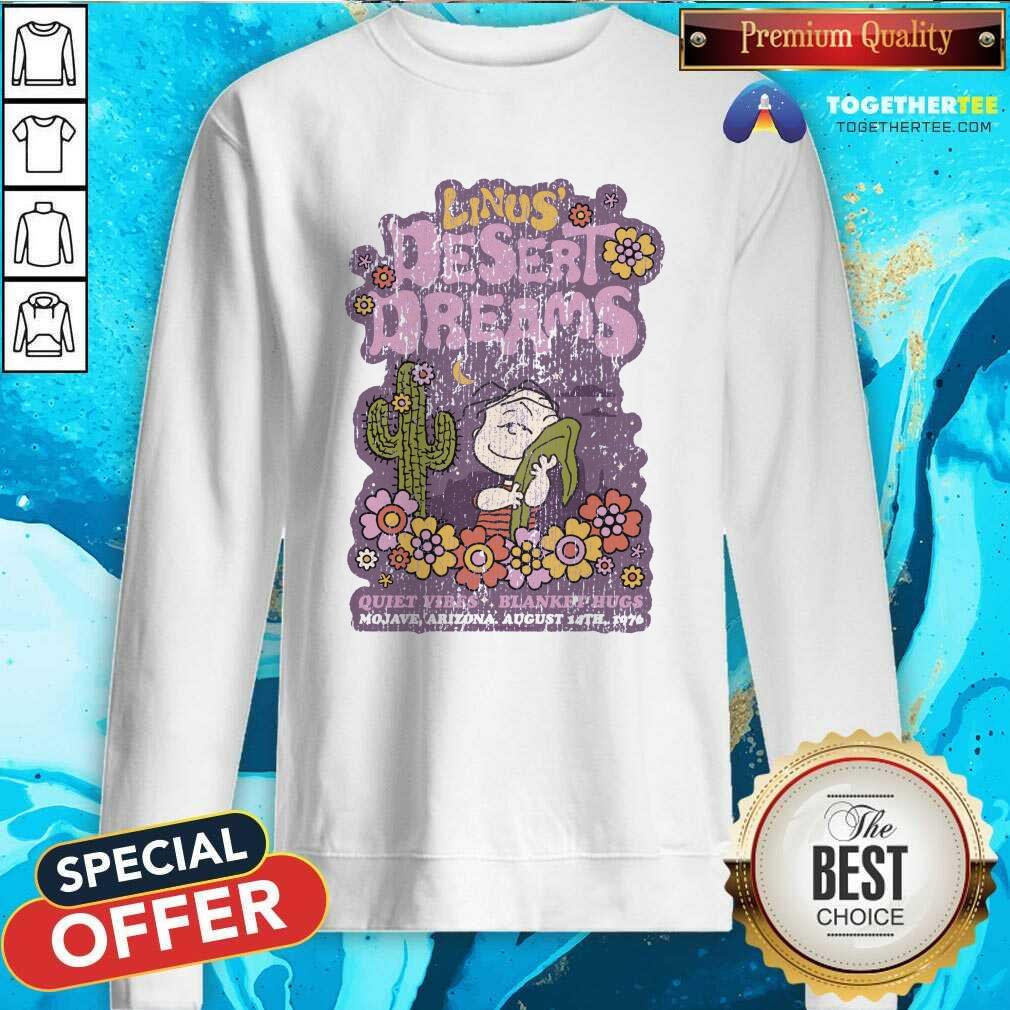 Nice Peanuts Linus Dersert Dreams T-Shirt - Image 5