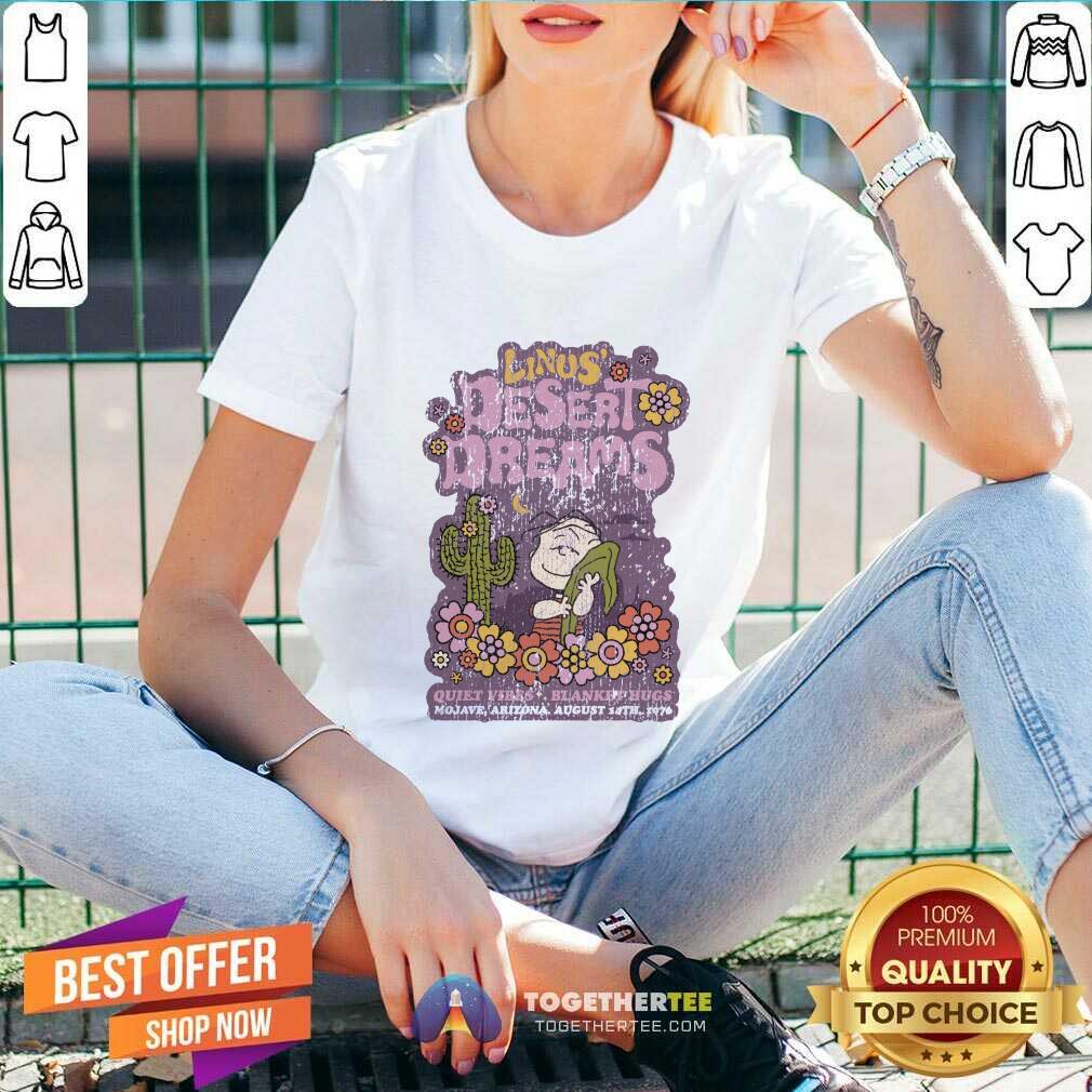 Nice Peanuts Linus Dersert Dreams T-Shirt - Image 3