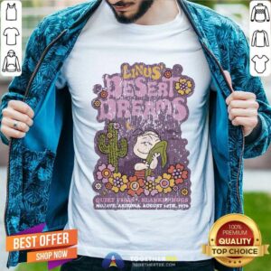Nice Peanuts Linus Dersert Dreams T-Shirt