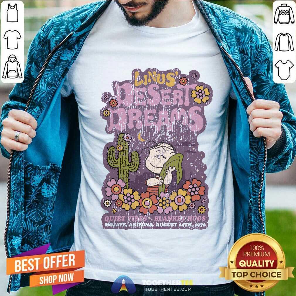 Nice Peanuts Linus Dersert Dreams T-Shirt