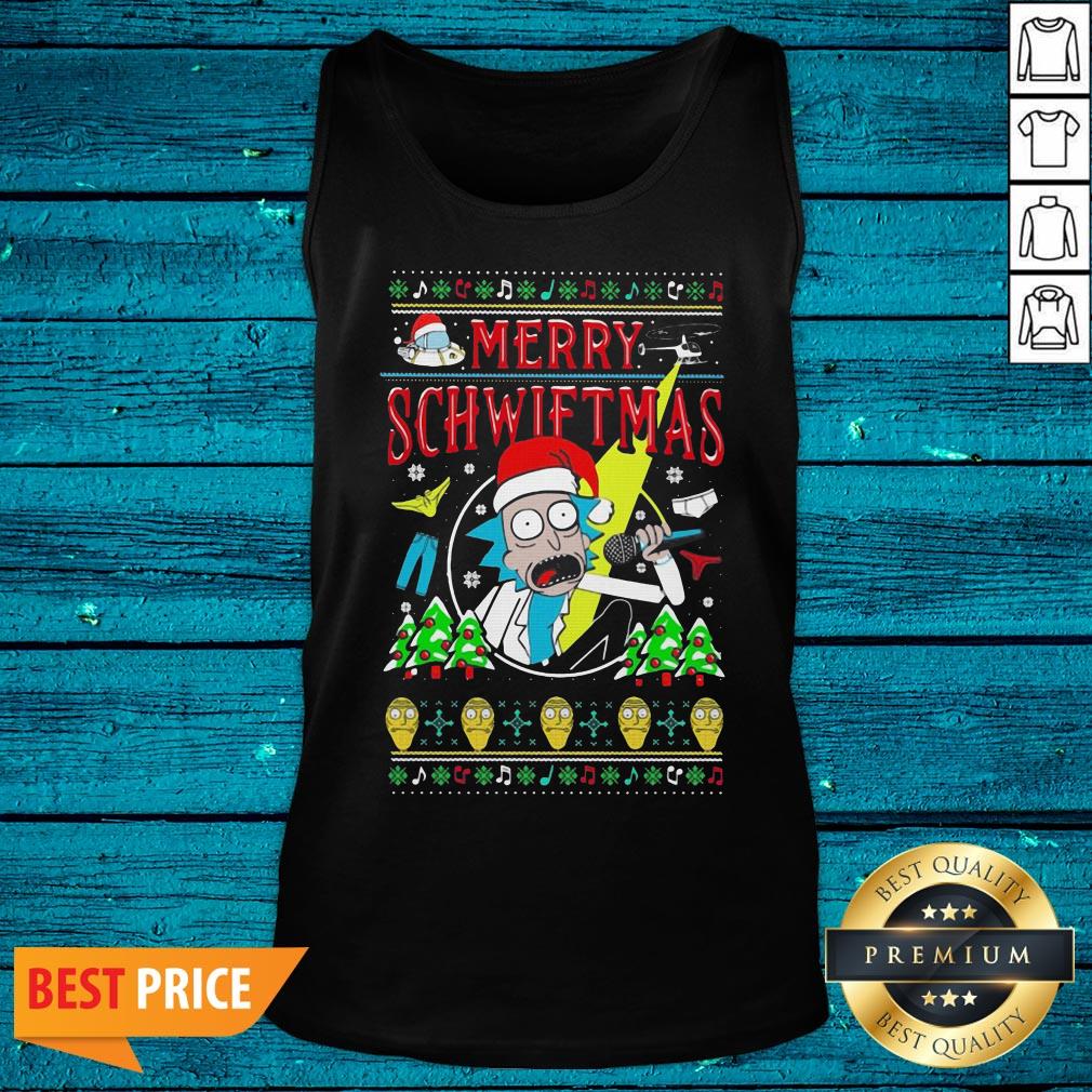 Good Rick Sanchez Sing Merry Schwiftmas 2020 Shirt - Image 2