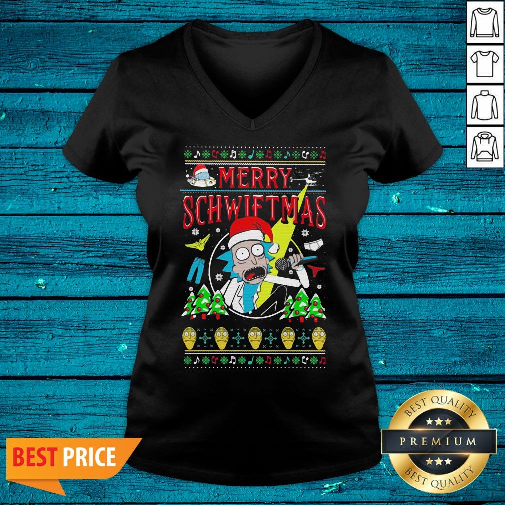 Good Rick Sanchez Sing Merry Schwiftmas 2020 Shirt - Image 4