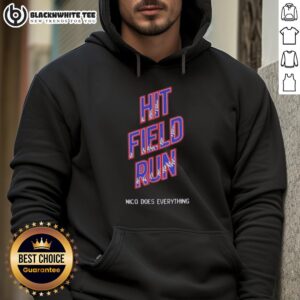 Alternative view of Premium Hit Field Run Nico Does Everything T-Shirt