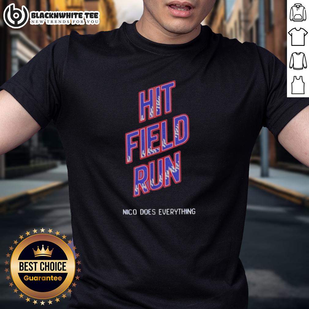 Premium Hit Field Run Nico Does Everything T-Shirt