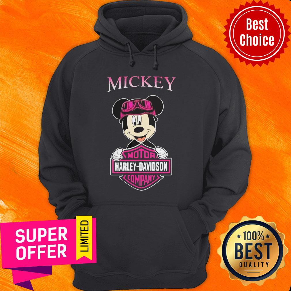 Official Good Mickey Mouse Motor Harley Davidson Company Shirt - Image 3
