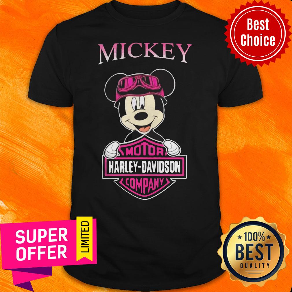 Official Good Mickey Mouse Motor Harley Davidson Company Shirt