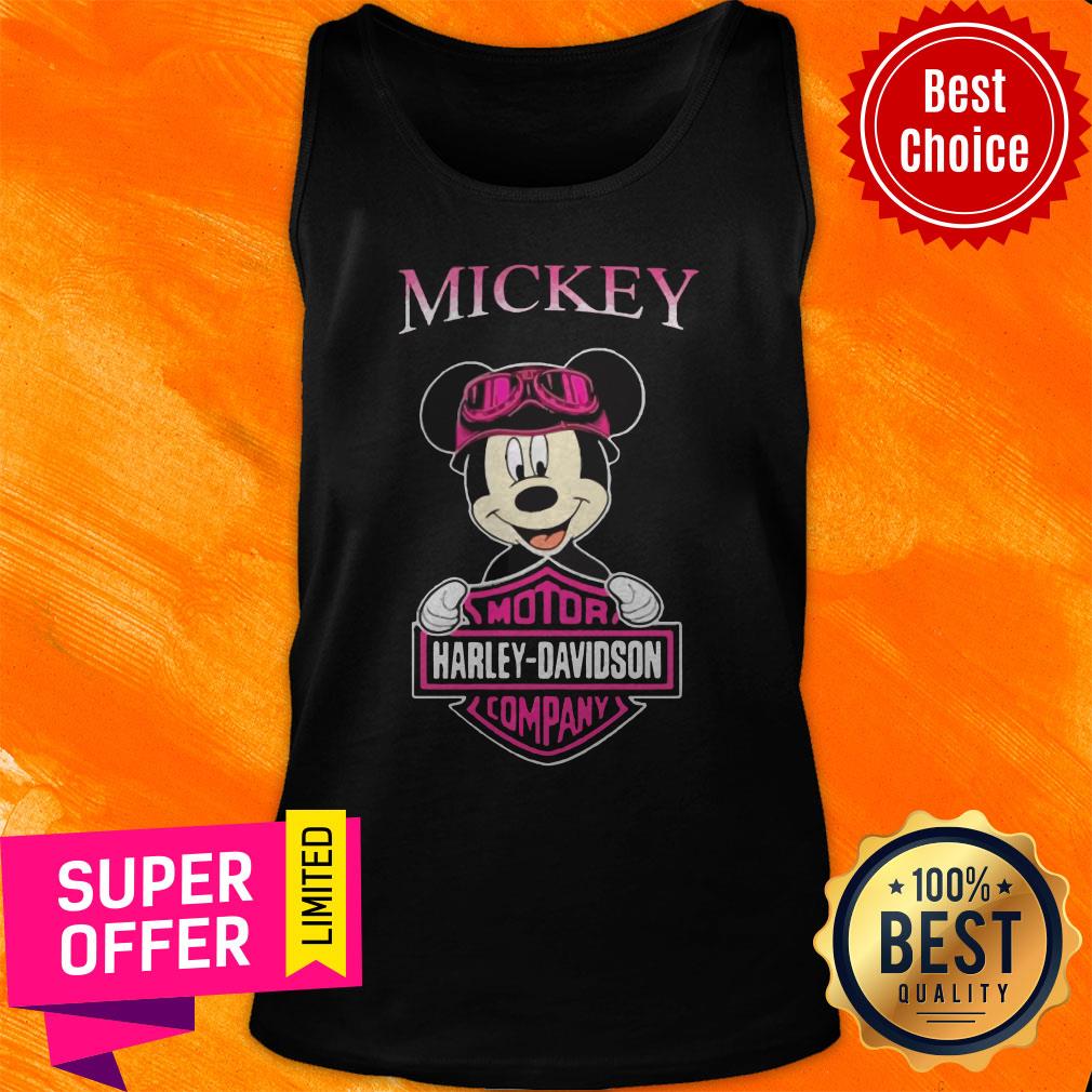 Official Good Mickey Mouse Motor Harley Davidson Company Shirt - Image 5