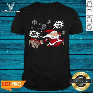 Cute Cat Dear Santa Dear God Ugly Christmas Shirt