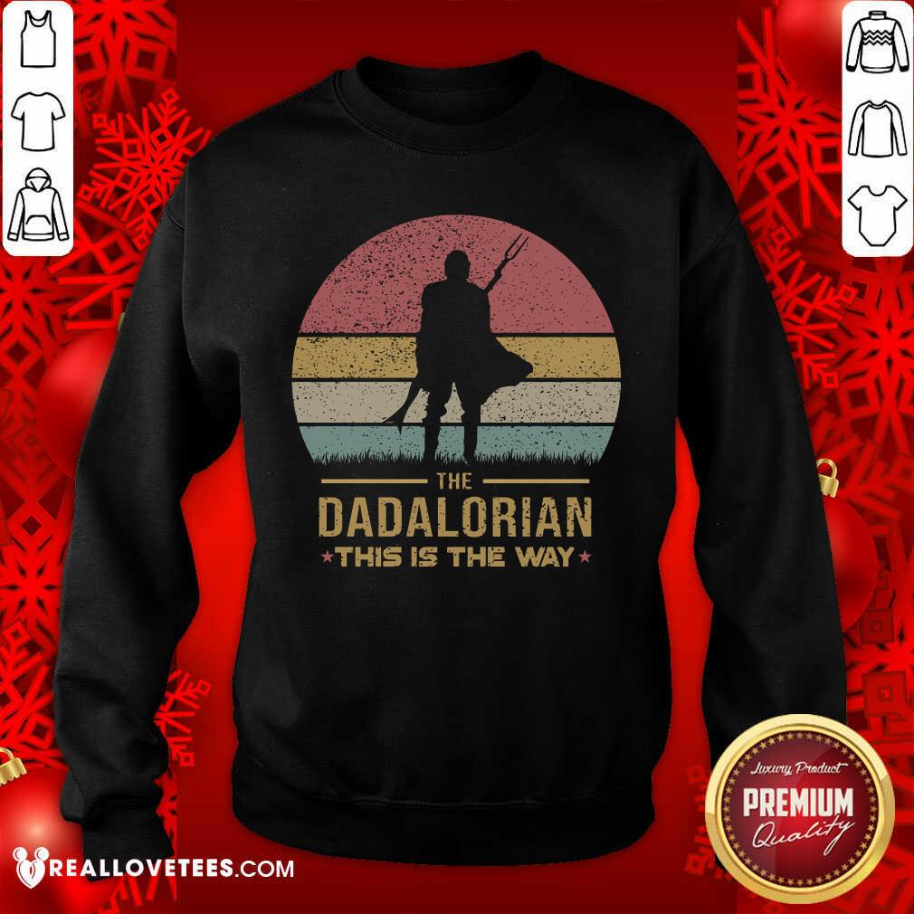 The Dadalorian This Is The Way Vintage Shirt - Image 5
