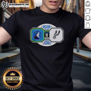 Nice Minnesota Timberwolves Vs San Antonio Spurs 2026 NBA Playoffs Western Conference Semifinals T-Shirt