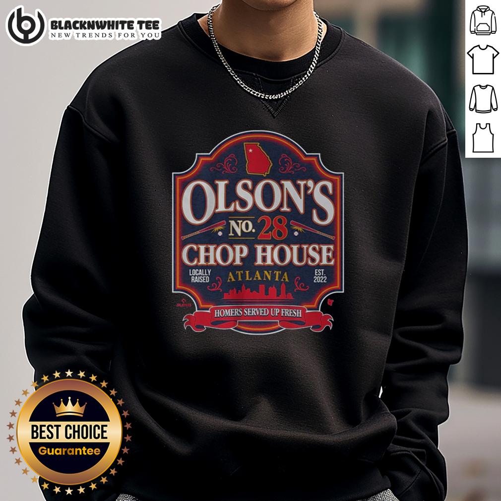 Official Matt Olson's Chop House T-Shirt - Image 5