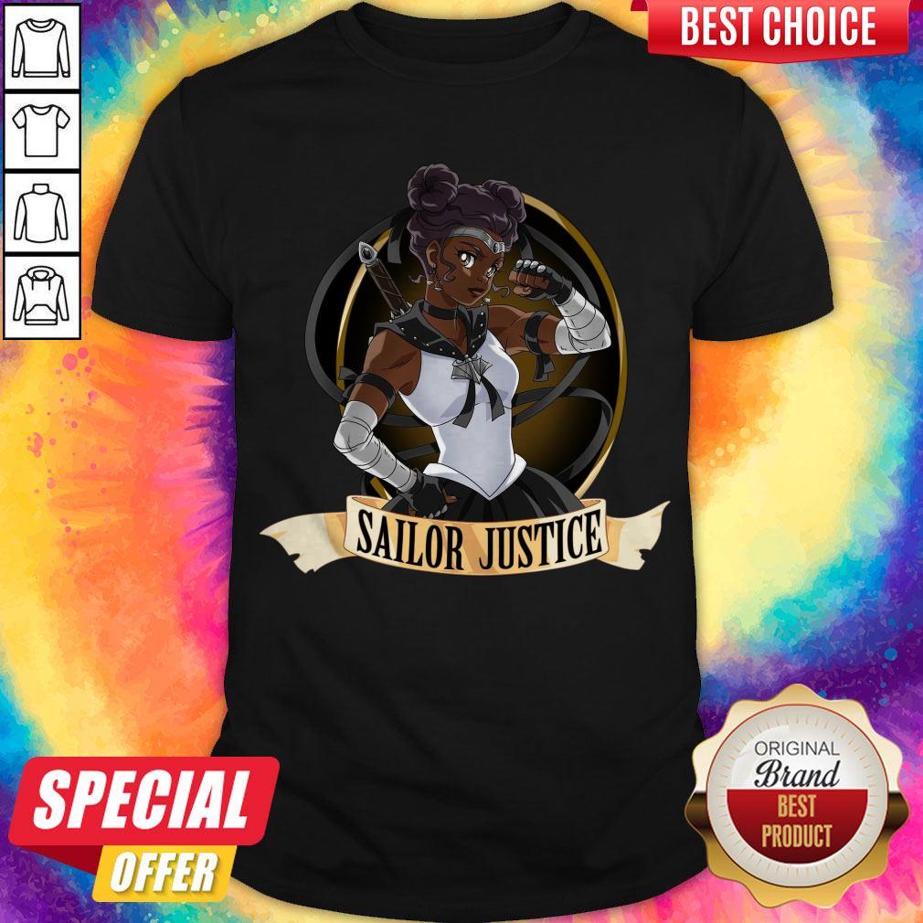 Sailor Justice BLM Sailor Moon Shirt