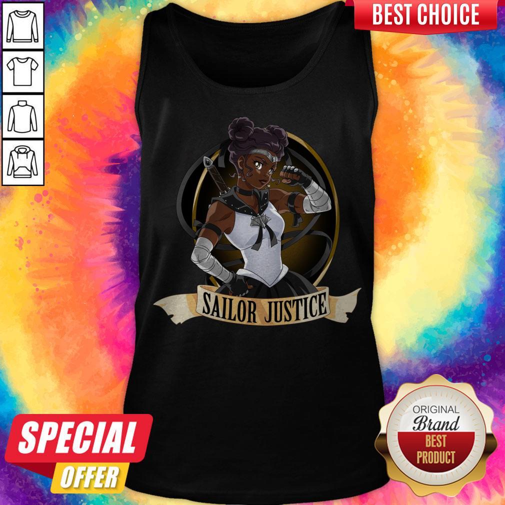 Sailor Justice BLM Sailor Moon Shirt - Image 4