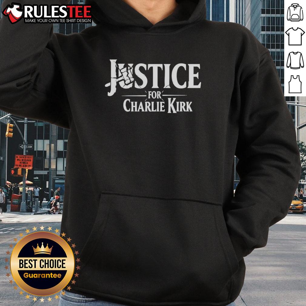 Official Justice For Charlie Kirk 2025 Hammer Of Justice T-Shirt - Image 2