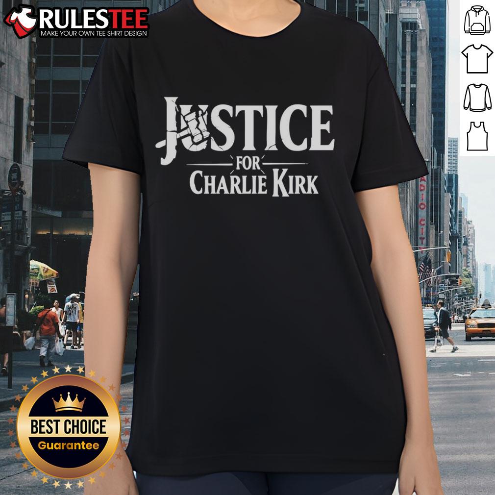 Official Justice For Charlie Kirk 2025 Hammer Of Justice T-Shirt - Image 3