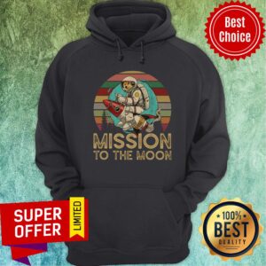 Alternative view of Spacedog Misson To The Moon Shirt
