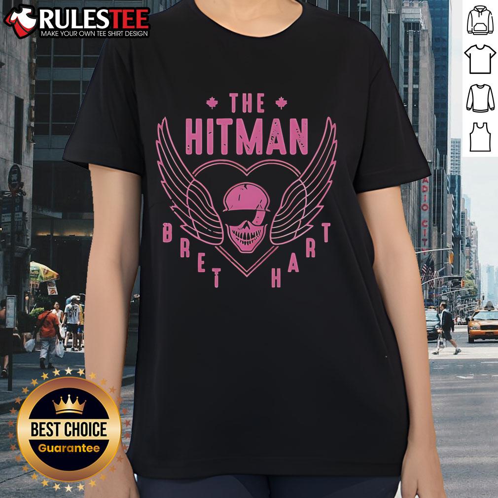 Awesome The Hitman Bret Hart T-Shirt - Image 3