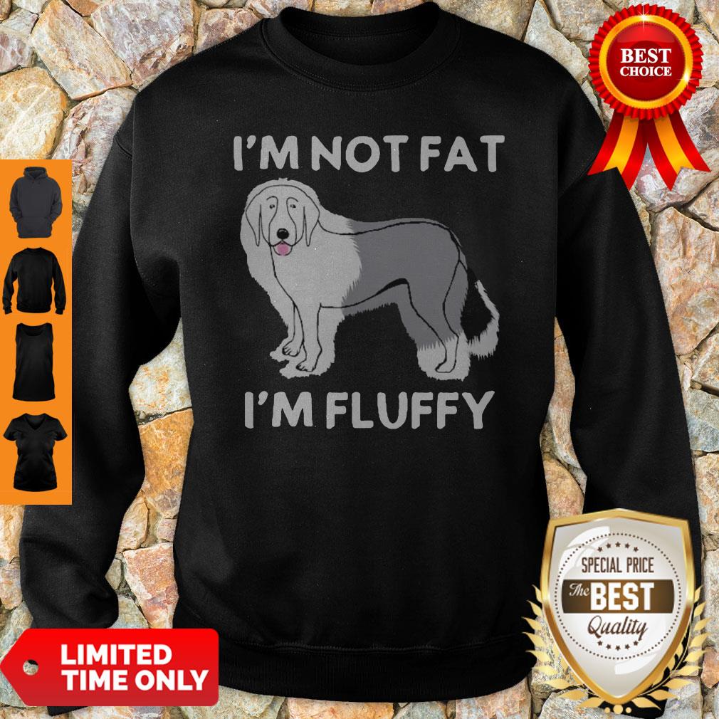 Funny I’m Not Fat I’m Fluffy Old English Sheepdog Shirt - Image 3