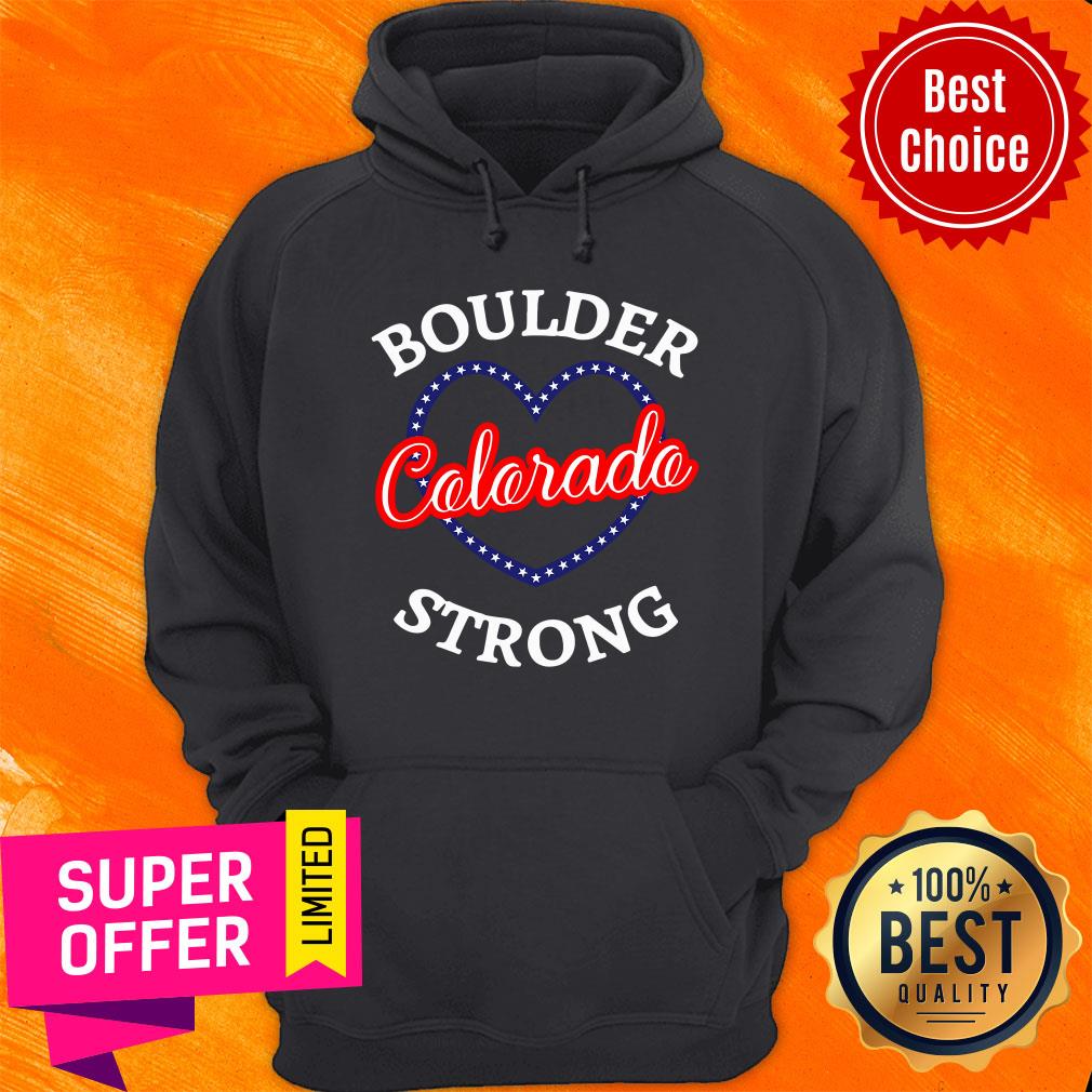 Premium Boulder Colorado Strong Heart Shirt - Image 5