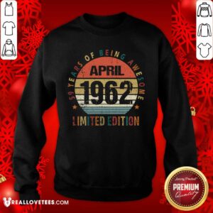 Alternative view of 59 Years Of Being Awesome April Limited Edition Shirt