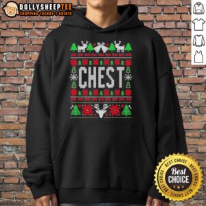 Alternative view of Good Liz Langston Chest Christmas T-Shirt