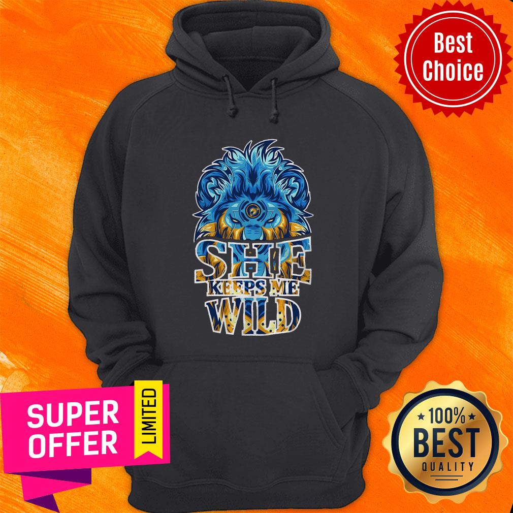 Lion She Keep Me Wild Shirt - Image 4