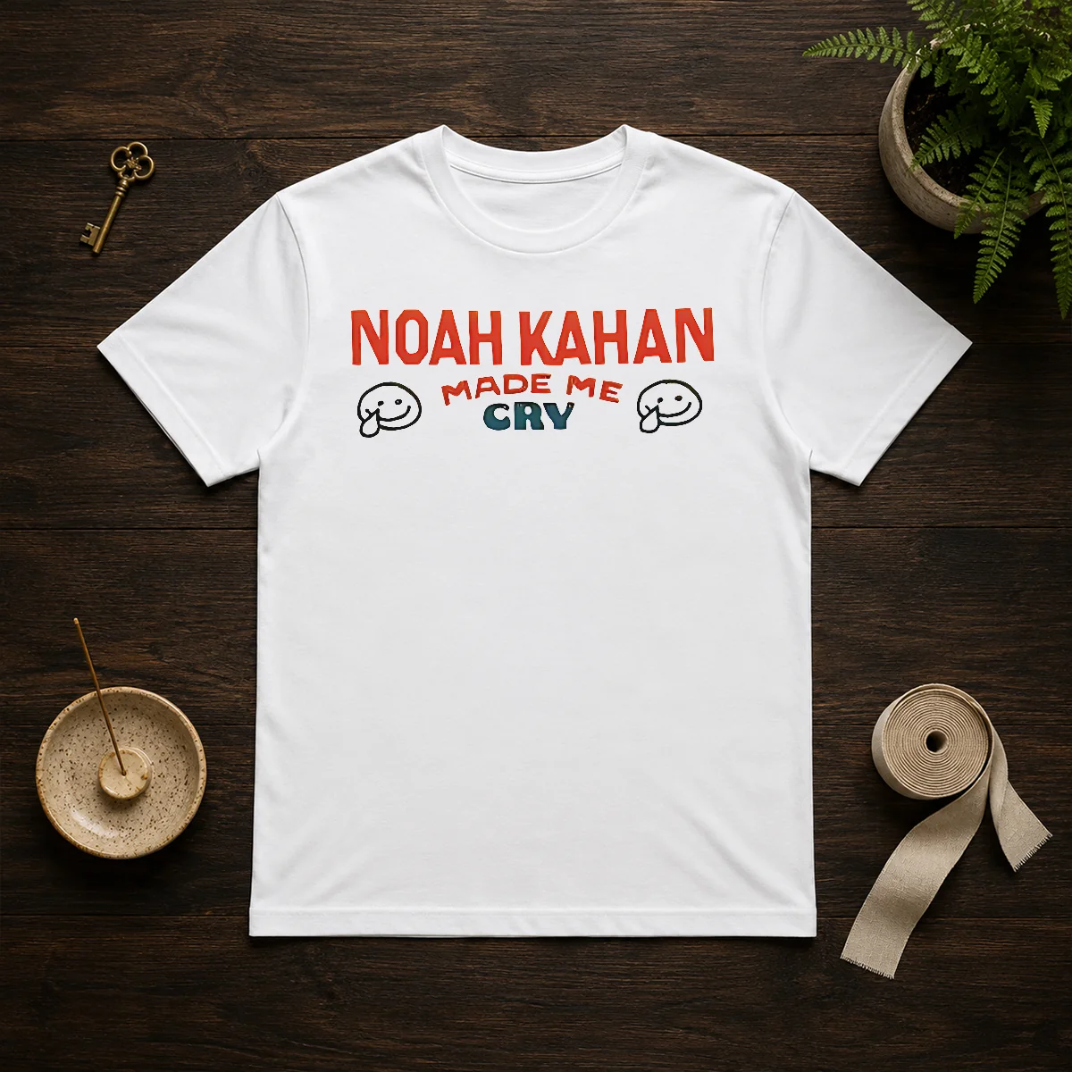 Premium Noah Kahan Made Me Cry Singer Songwriter Shirt