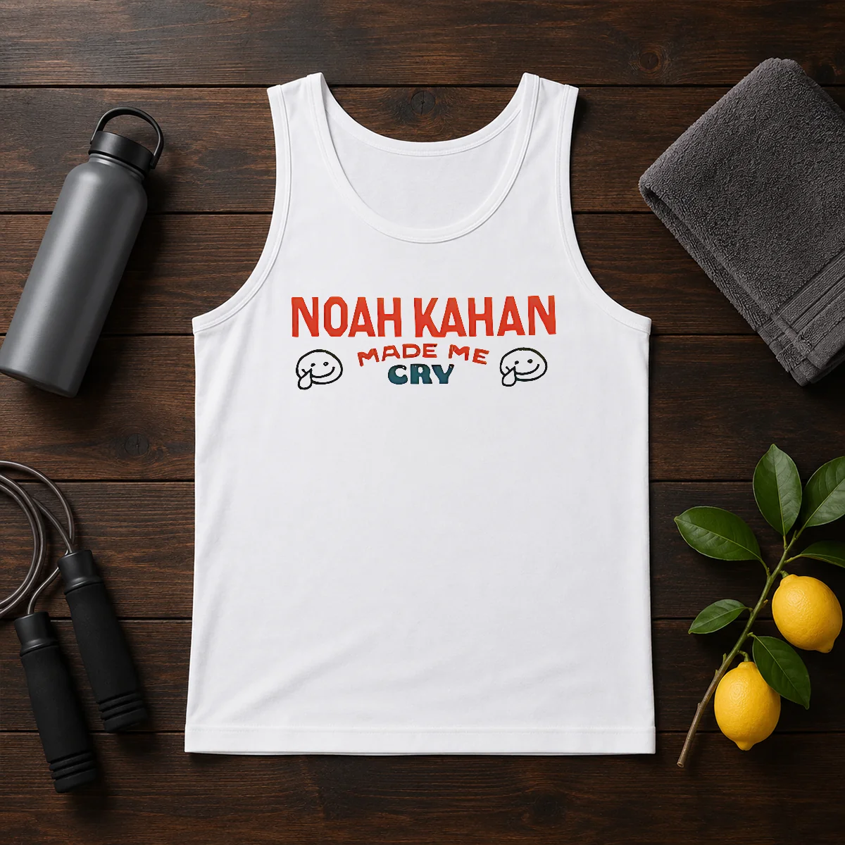 Premium Noah Kahan Made Me Cry Singer Songwriter Shirt - Image 3