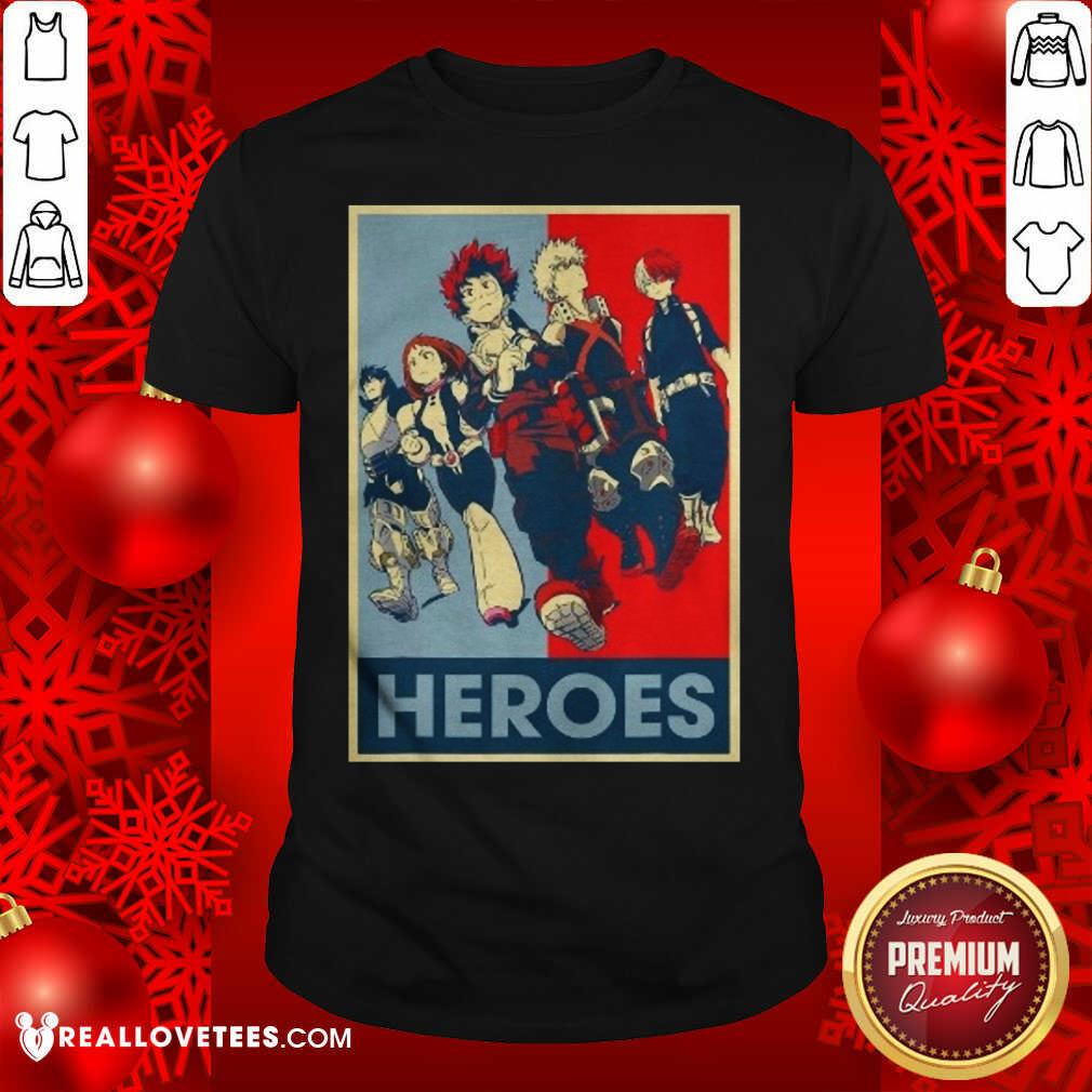 Sweet My Hero Academia Men's Black Shirt