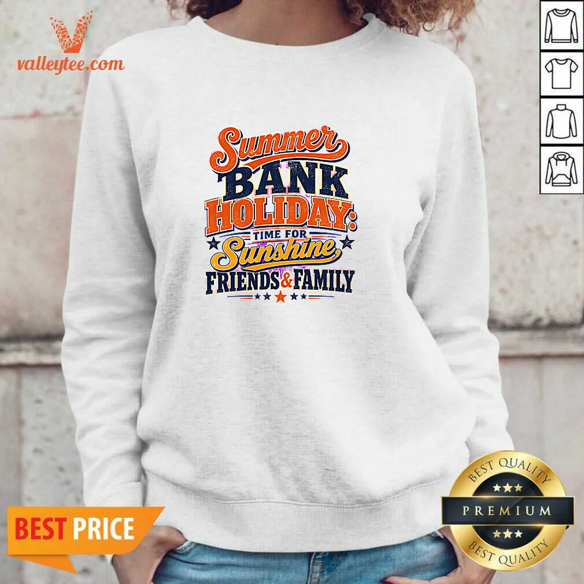 Funny Summer Bank Holiday Vintage Family Gatherings Shirt - Image 5