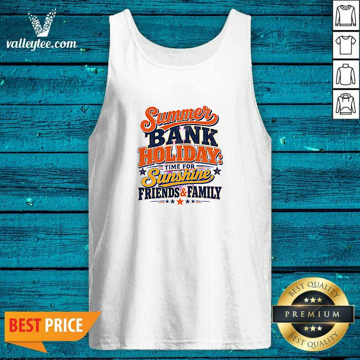 Funny Summer Bank Holiday Vintage Family Gatherings Shirt - Image 4