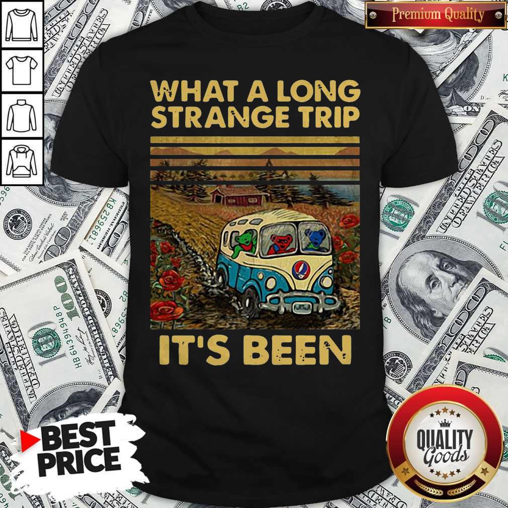 Grateful Dead What A Long Strange Trip It’s Been Vintage Shirt
