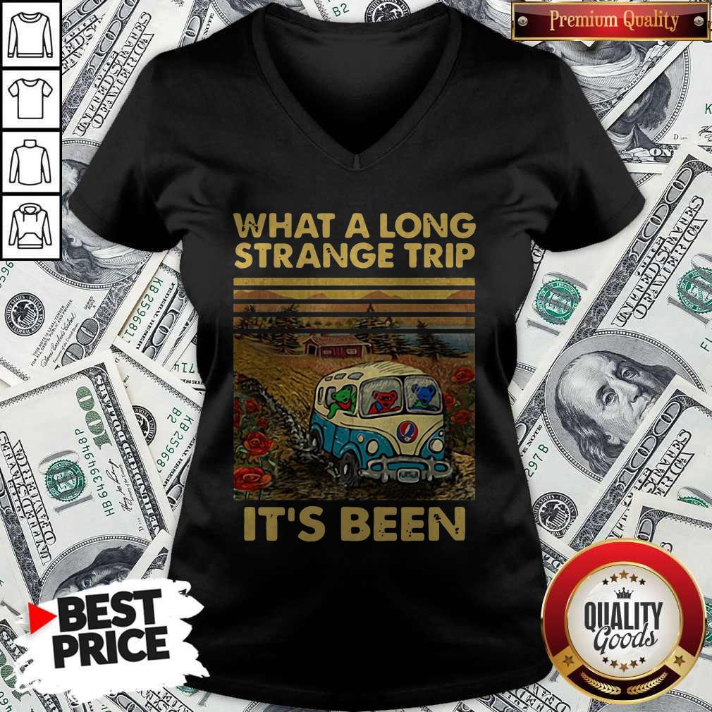 Grateful Dead What A Long Strange Trip It’s Been Vintage Shirt - Image 2