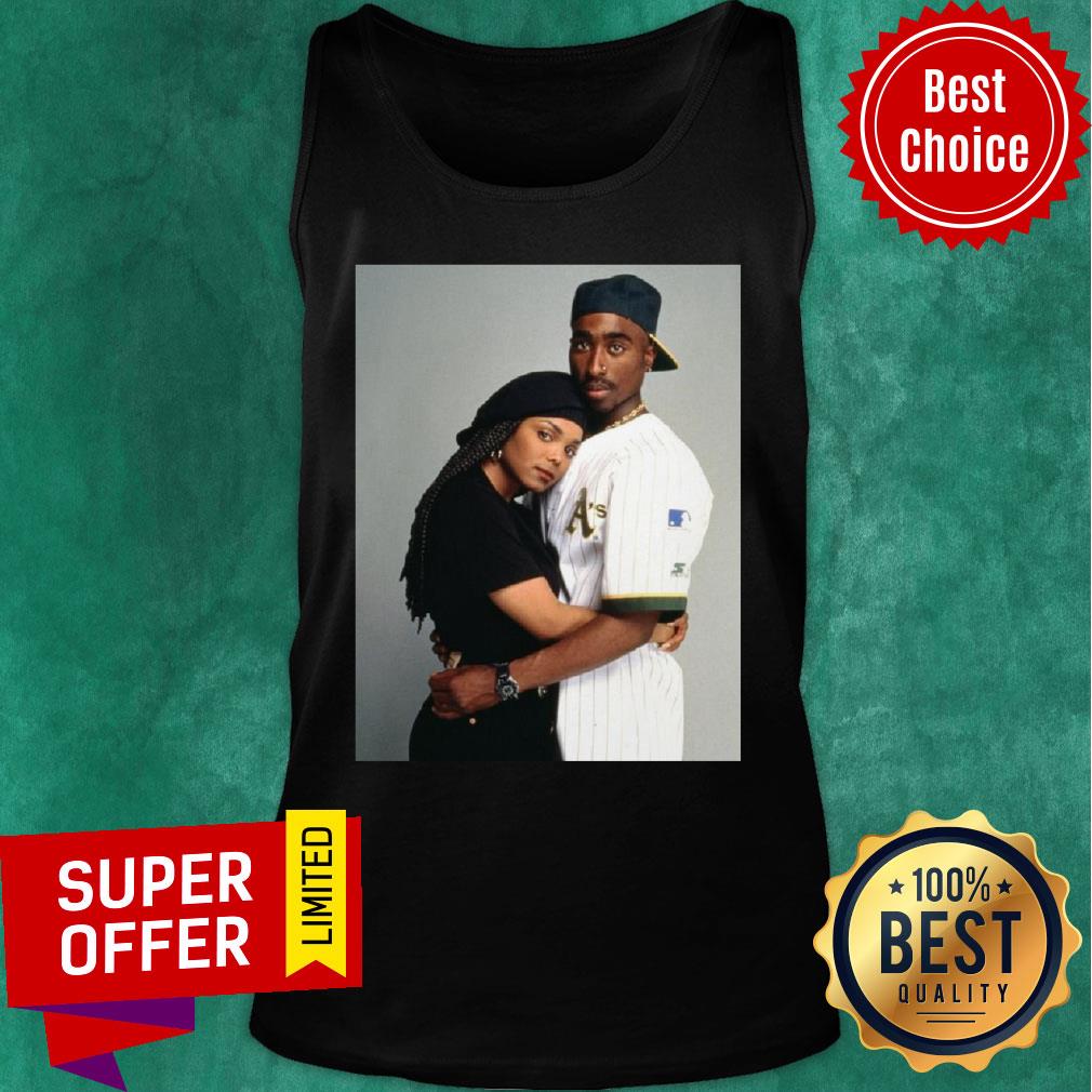 Janet Jackson And Tupac Shakur 2Pac Poetic Justice Shirt - Image 4