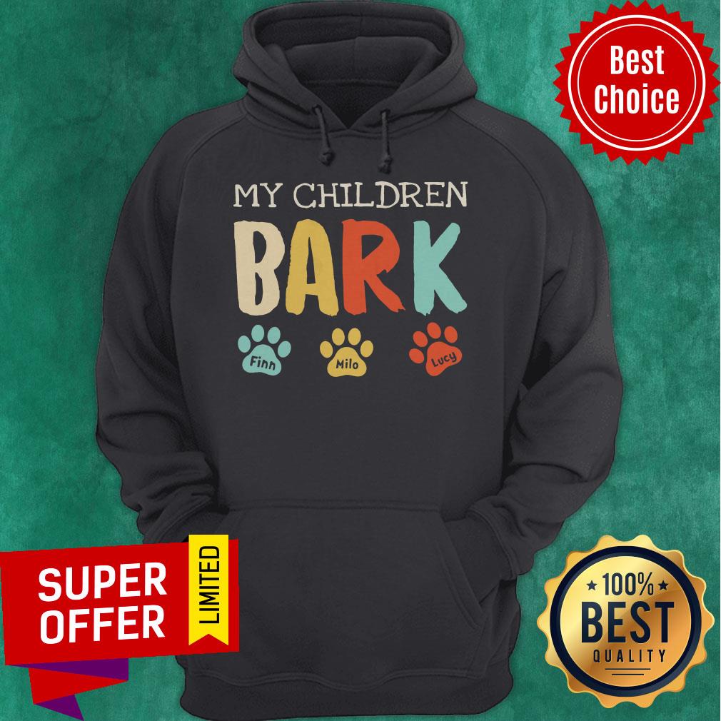 Official My Children Bark Finn Milo Lucy Shirt - Image 3