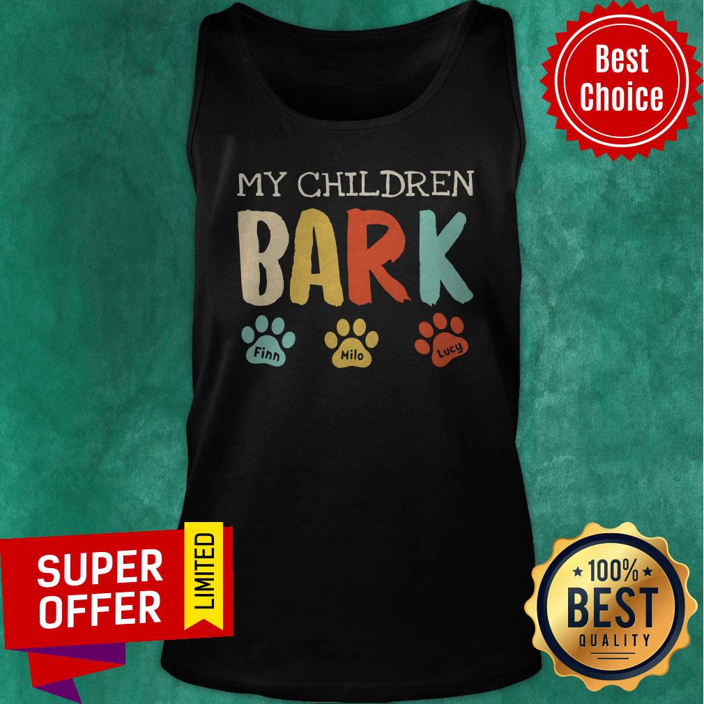 Official My Children Bark Finn Milo Lucy Shirt - Image 5